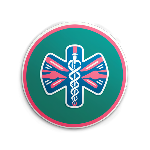 Sticker medical MedLife