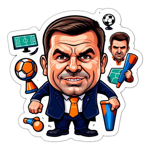 Ange Postecoglou Karikatürü