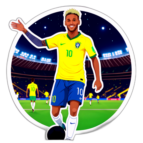 Joueur de football en action