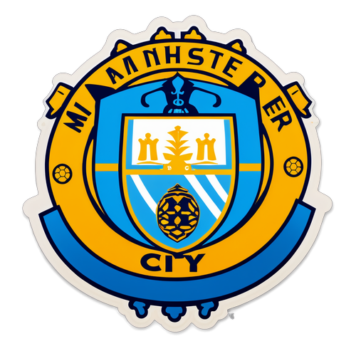 Ushindani Mkali! Sticker ya Kipekee Inayounganisha Manchester City na Chelsea!