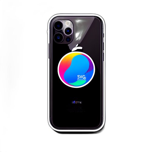 Stiker Bergaya iPhone 15 dengan Desain Futuristik