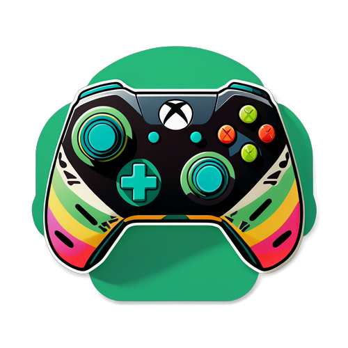 Xbox Kontrolcüsü Retro Tasarım