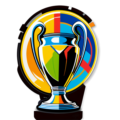 Αυτοκόλλητο για τους νικητές του Champions League