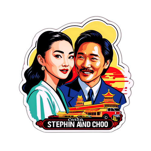 怀旧经典场景贴纸