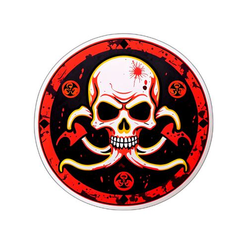 Adesivo Intenso ispirato a Resident Evil