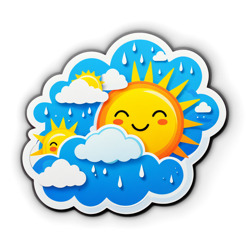 Bedazzling Weather Delight: Bakit Dapat Mong I-Grab ang Aming 'Weather Now!' Sticker Ngayon!