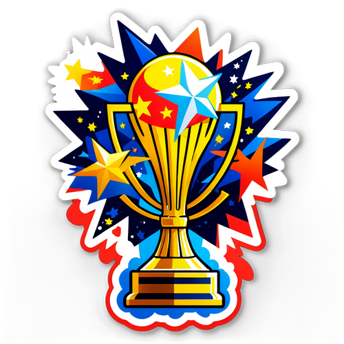 Vibrant CONMEBOL Libertadores Trophy Sticker
