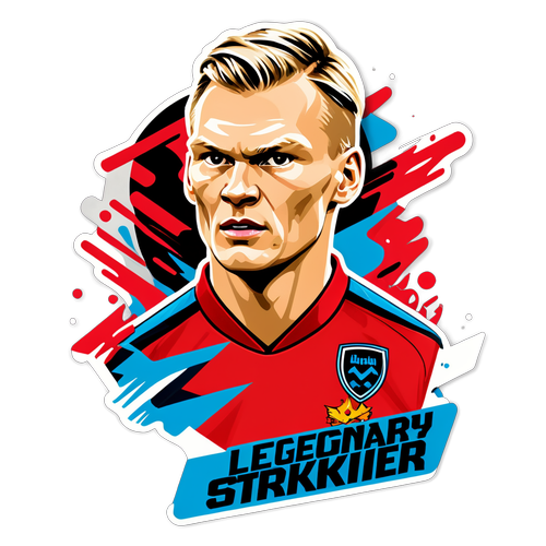 Erling Haaland: Legendarna Striker w Akcji – Nie przegap tej Ruchomej Magii!