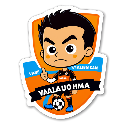 Sticker pentru fanii echipei Valencia