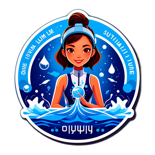 Rekaan Lestari Futuristik featuring Olivia Lum dan Logo Hyflux