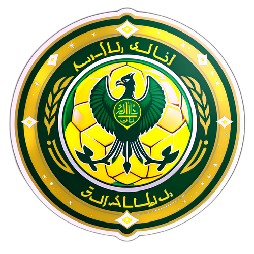 Al-Ahli na Al-Nassr Logo Stickers