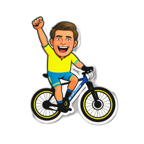 Richard Plugge Juicht Voor Zijn Fietsteam