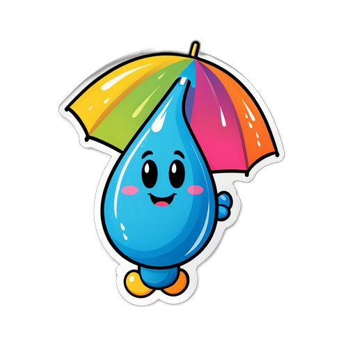 Watak Titisan Hujan Ceria