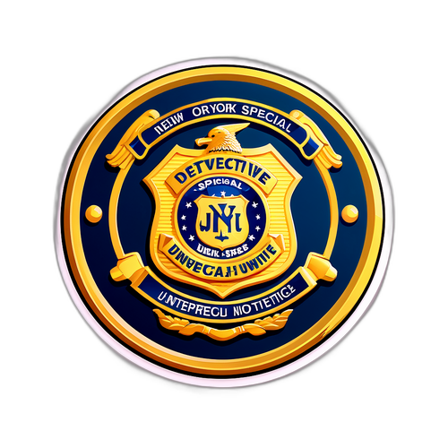 Insigne de détective de la New York Special Unit