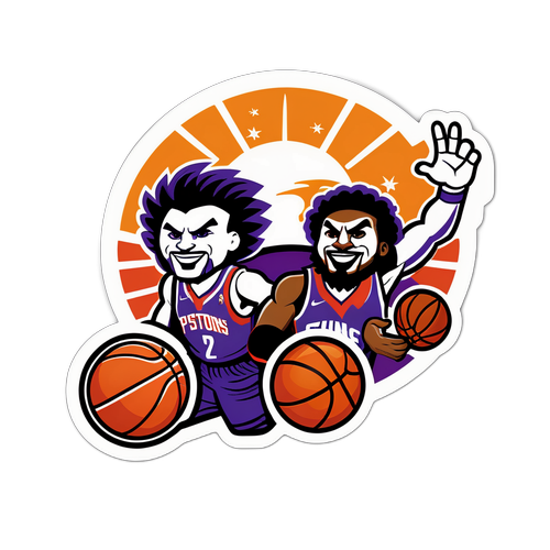 Duel de Máscaras: Pistons vs. Suns