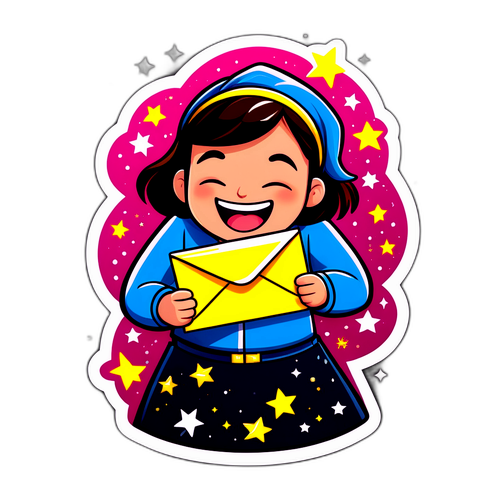 Stiker Kegembiraan Kenaikan Gaji ASN