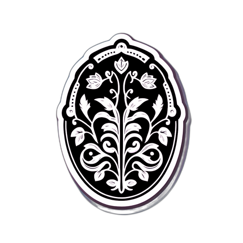 Minimalistang Disenyo ng Dahon