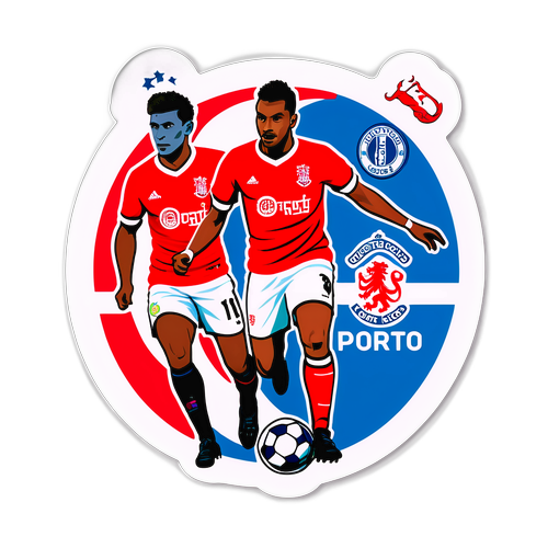 สติ๊กเกอร์เกียรติคุณฟุตบอล Nottingham Forest vs Porto