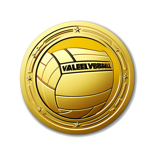 Incrível! Vôlei Feminino em Busca do Ouro: Inspire-se com Esta Medalha!