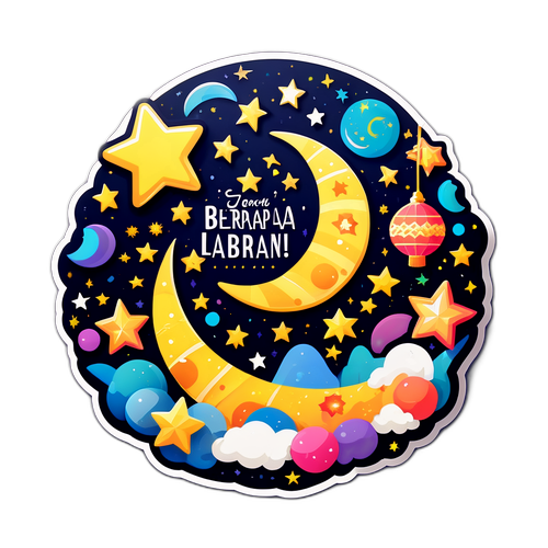 Stiker Hitungan Mundur Lebaran