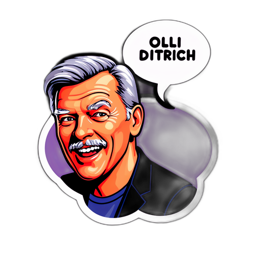 Olli Dittrich Komik Aufkleber