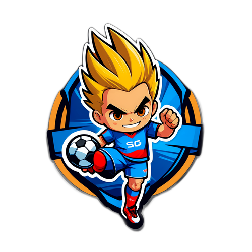 Стильна автоілюстрація Бушчана під час матчів улюбленої команди