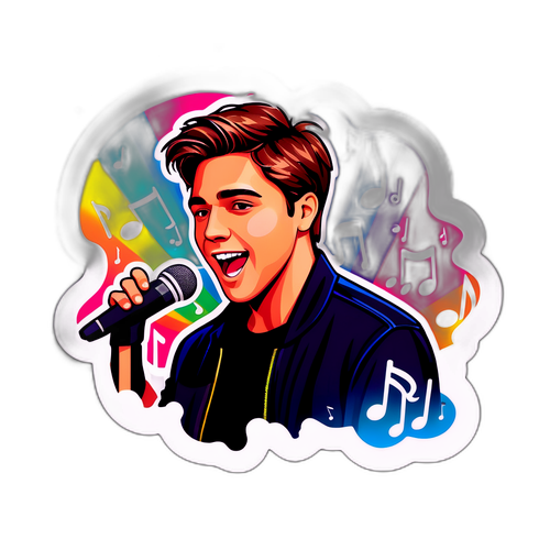 Whimsisk klistremerke av Benjamin Ingrosso