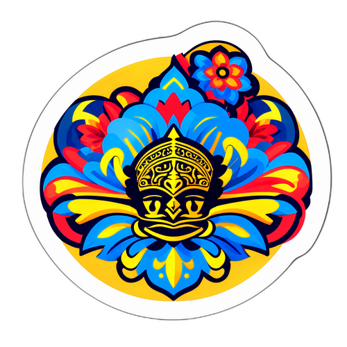 Çorlu'nun Tarihi ve Kültürel Unsurları Sticker Tasarımı