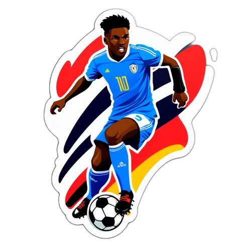 Un momento emozionante del calcio con Emegha