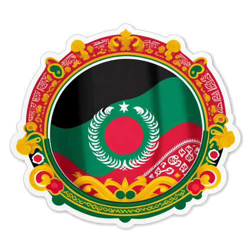 Bangladesh: Ang Makulay na Simbolo ng Kultura at Pagmamalaki sa Bawat Sticker!