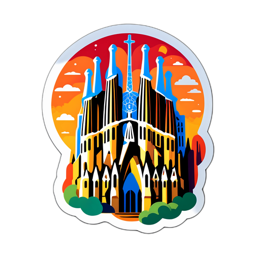 사그라다 파밀리아 스티커