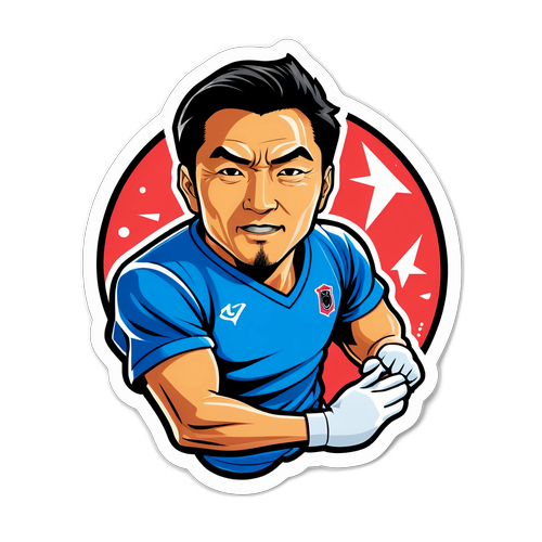 ロバート・アキヤマの特技を示すイラスト