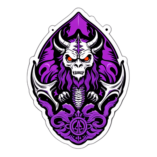 Stiker Terinspirasi Black Sabbath dengan Kreatur Mistis