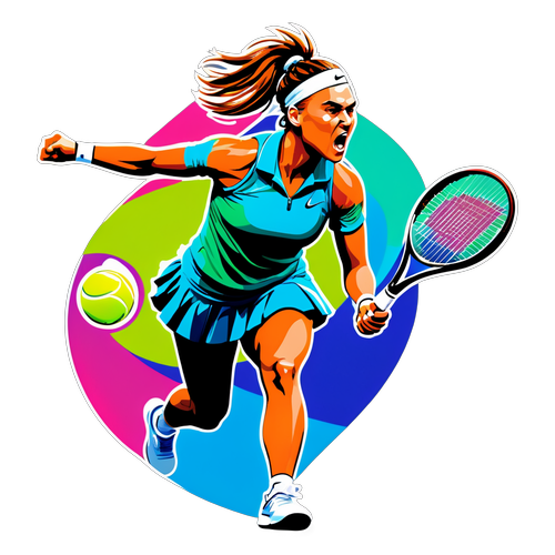 Aryna Sabalenka sa Pagseserbisyo ng Bola