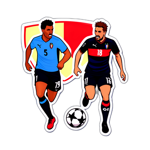 Sticker cu meci animat între Genoa și Lazio