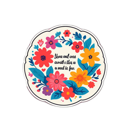 Nálepka s citáty Jany Bernáškové o lásce a životě