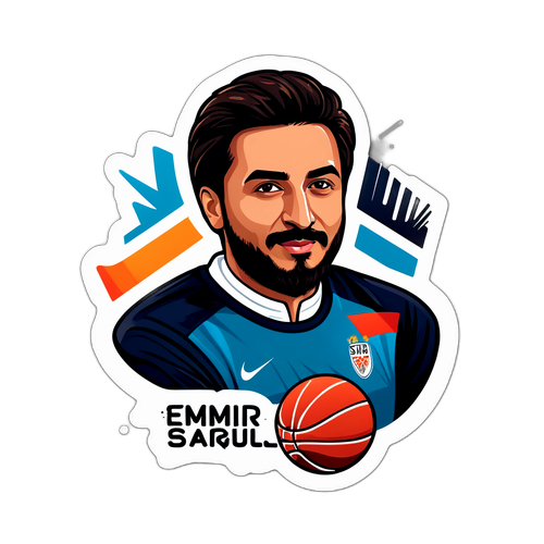 Emir Sarıgül Spor Temalı Sticker Tasarımı