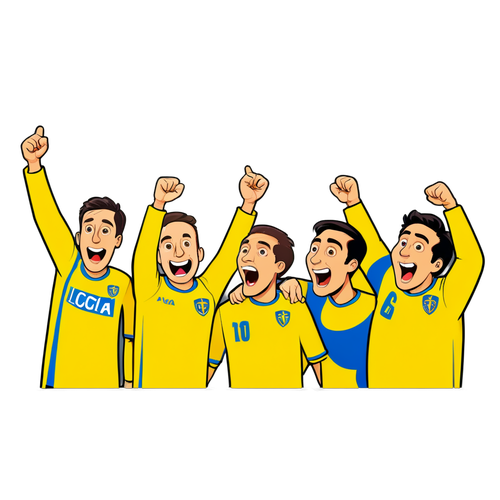 La Follia del Tifo: I Pazienti Esultano per Frosinone contro Pisa in Una Caricatura Esilarante!