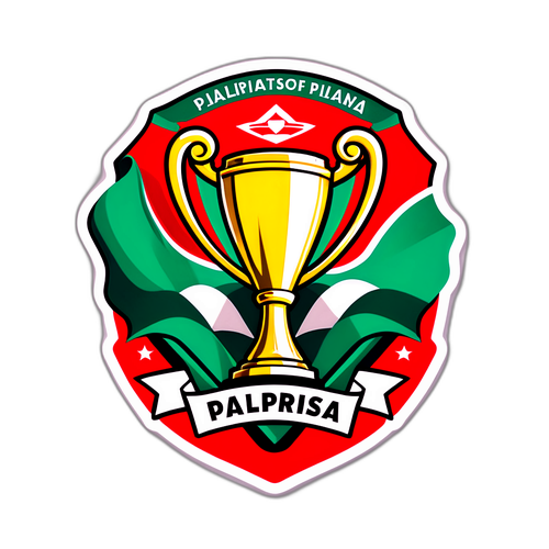Trophy Celebration Sticker