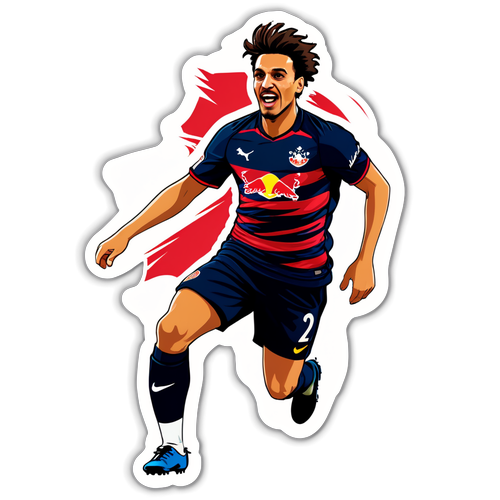 Se Antonio Nusa i Full Fart: En Uforglemmelig Sticker med RB Leipzig Logo!