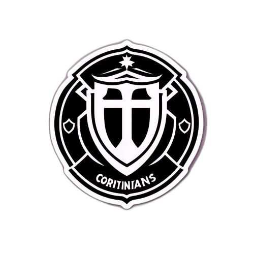 Sticker Minimalista do Corinthians