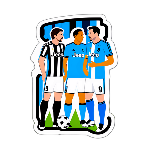 สติ๊กเกอร์ลาซิโอ featuring ยูเวนตุส