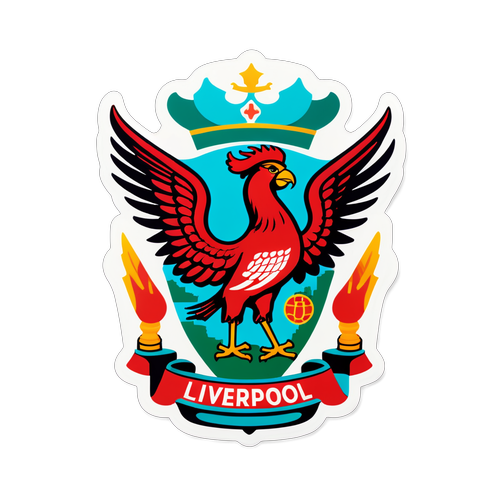 Meriahkan Hari Anda dengan Stiker Liver Bird Liverpool yang Ceria dan Menggembirakan!