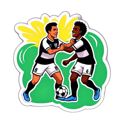 Sticker Momen Kunci Perlawanan Sport dan Botafogo