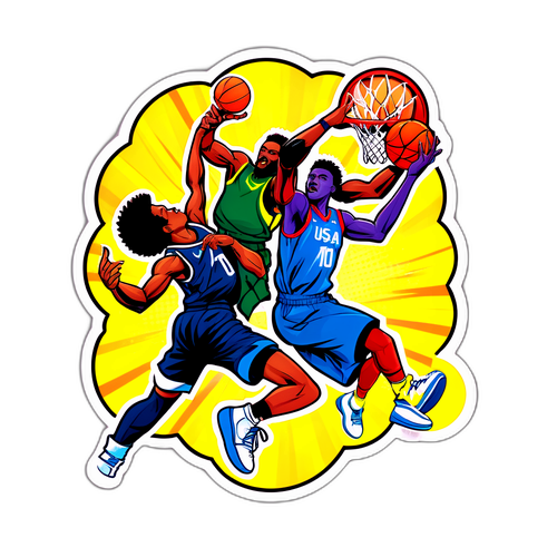 Duwa ng Basketball: Brazil vs USA