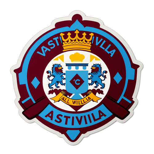 Kemarahan Rivaliti: Lencana Aston Villa Bertemu Simbol West Ham dalam Desain Mengejutkan!