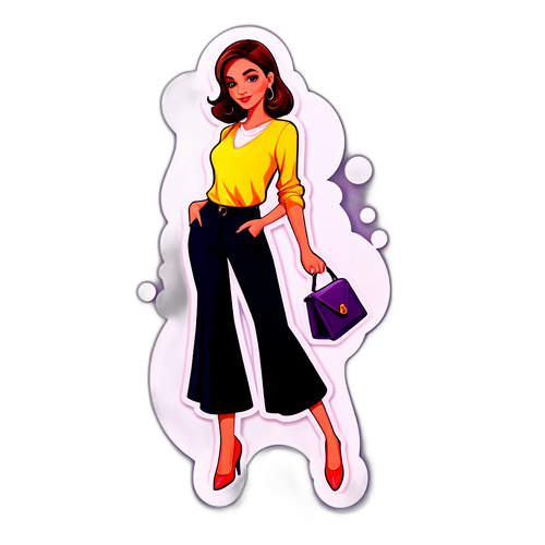 Eleganter Aufkleber für Lara Colturi