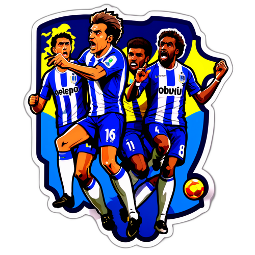 Στήριγμα για το πάθος του παιχνιδιού Πόρτο vs. Εστορίλ