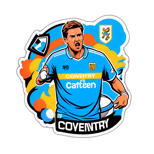 코벤트리와 입스위치의 주요 순간을 담은 스티커