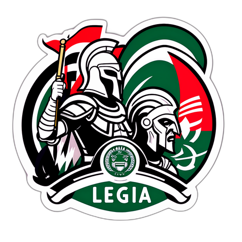 Samolepky s tématem Legia a Sparta